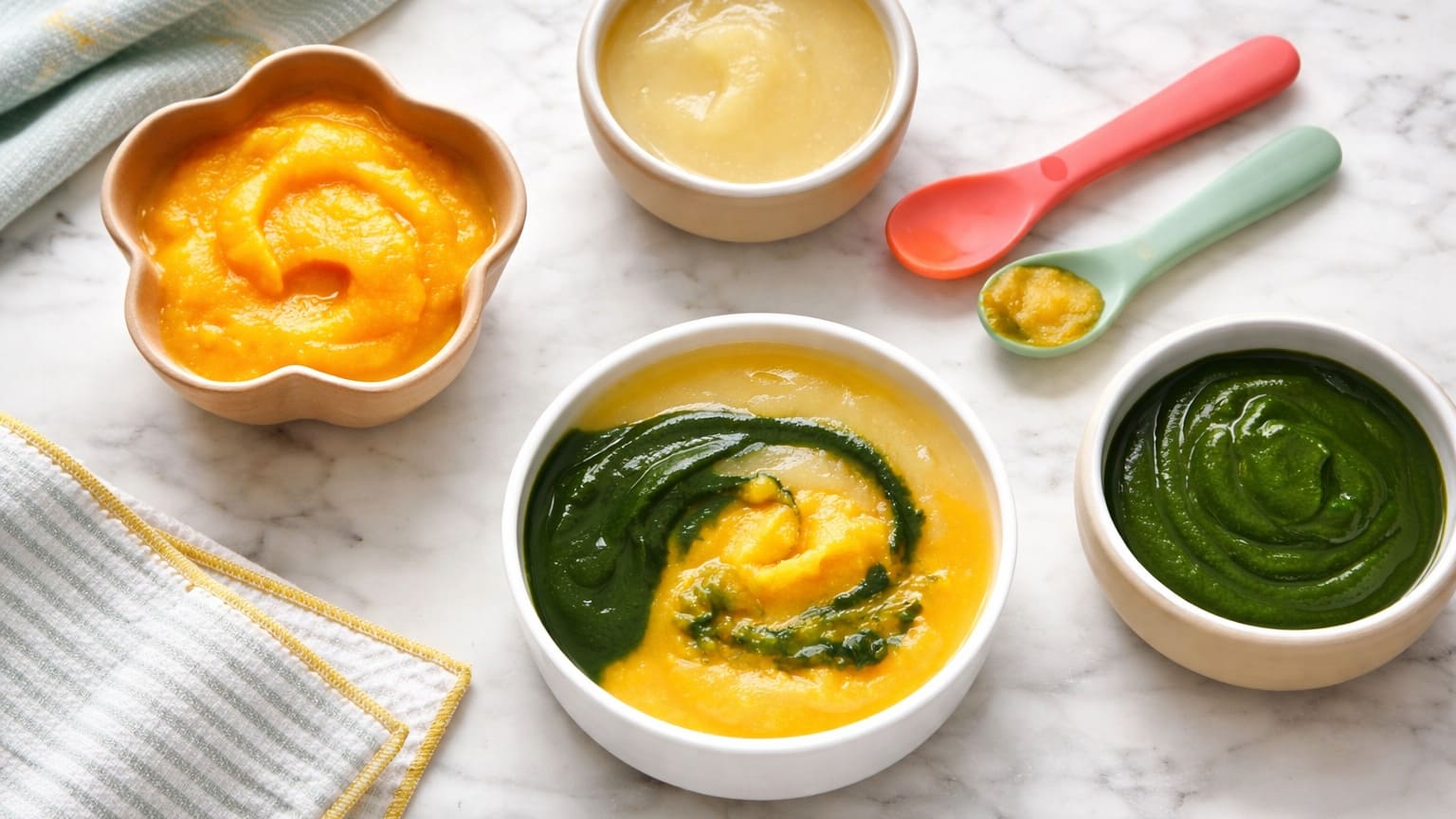 Butternut Squash and Spinach Puree (Baby Dinner) Recipe - Calorie & Nutrient Profile